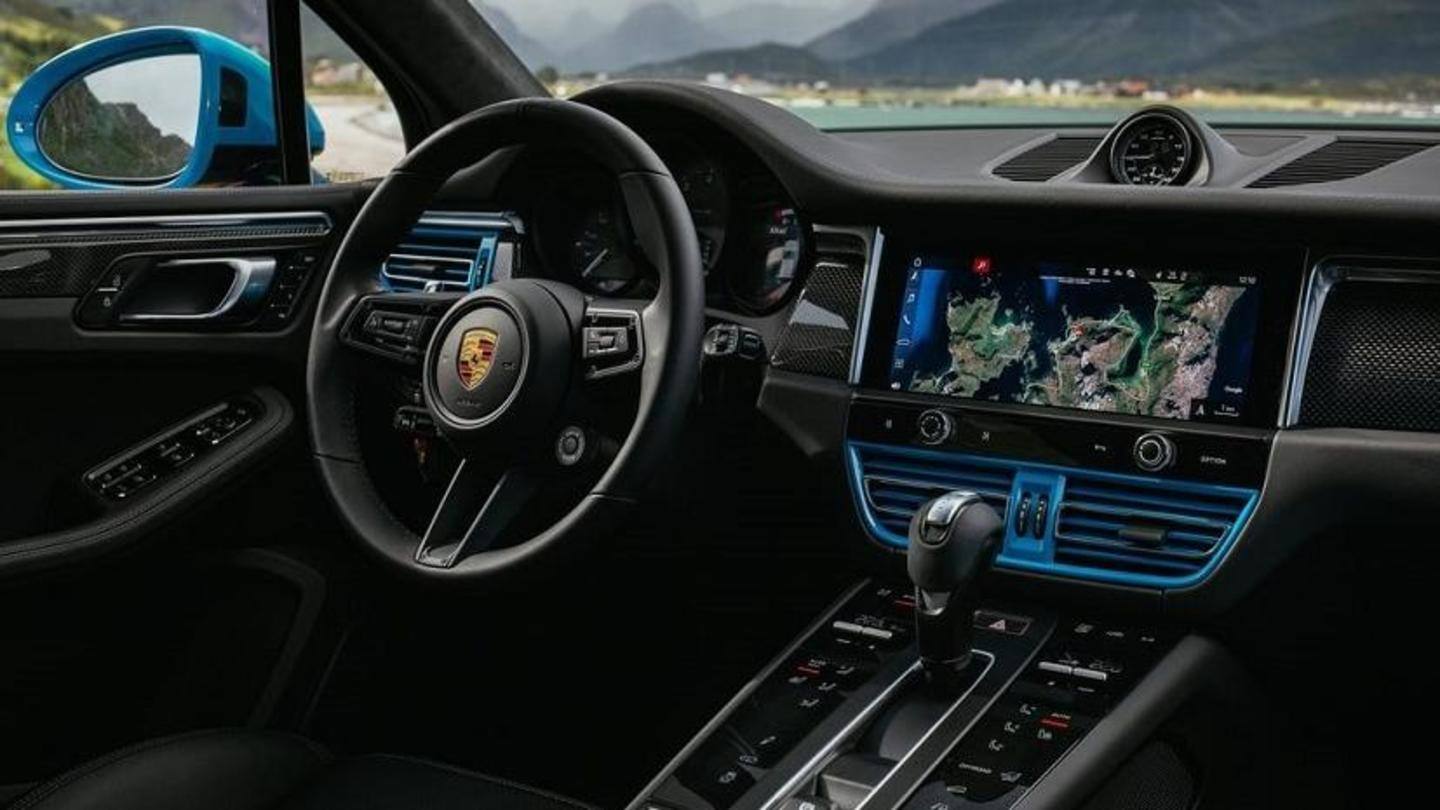 Inside, physical buttons have been replaced with touch-sensitive controls Inside, physical buttons have been replaced with touch-sensitive controls