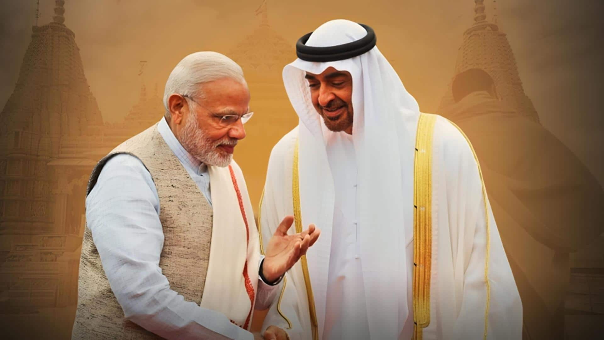 PM Modi holds bilateral talks with UAE president