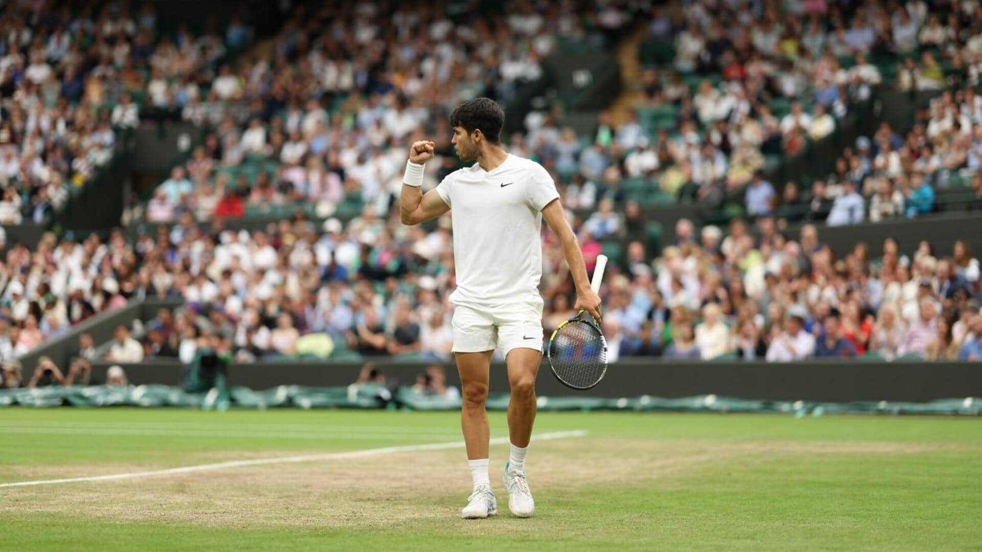 Wimbledon 2024: Carlos Alcaraz reaches his second successive semi-final