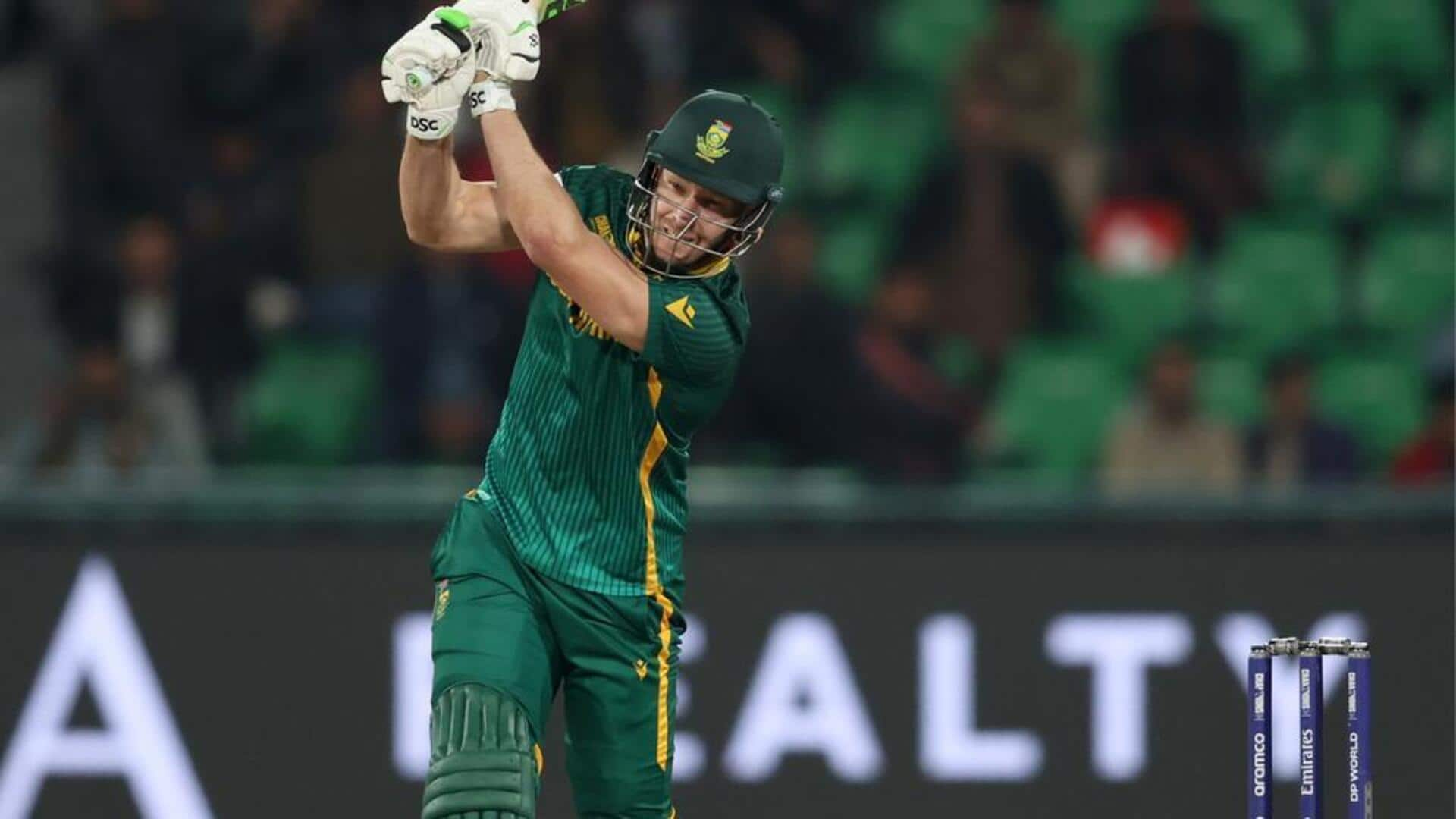 Champions Trophy semi-final: David Miller sets records in fighting ton