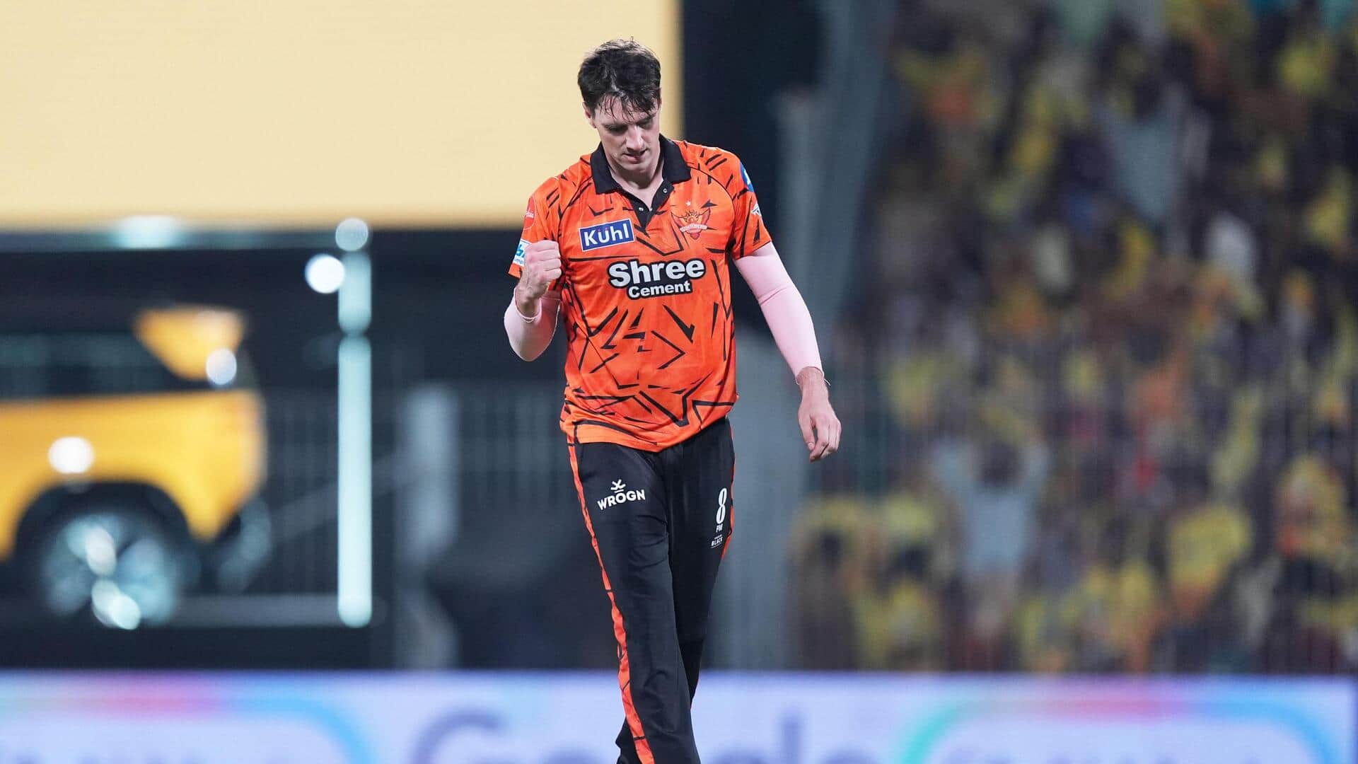 Pat Cummins completes 200 T20 wickets with three-fer versus CSK 