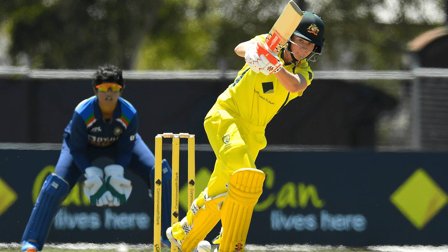 Notable feats for the Aussie batters Notable feats for the Aussie batters