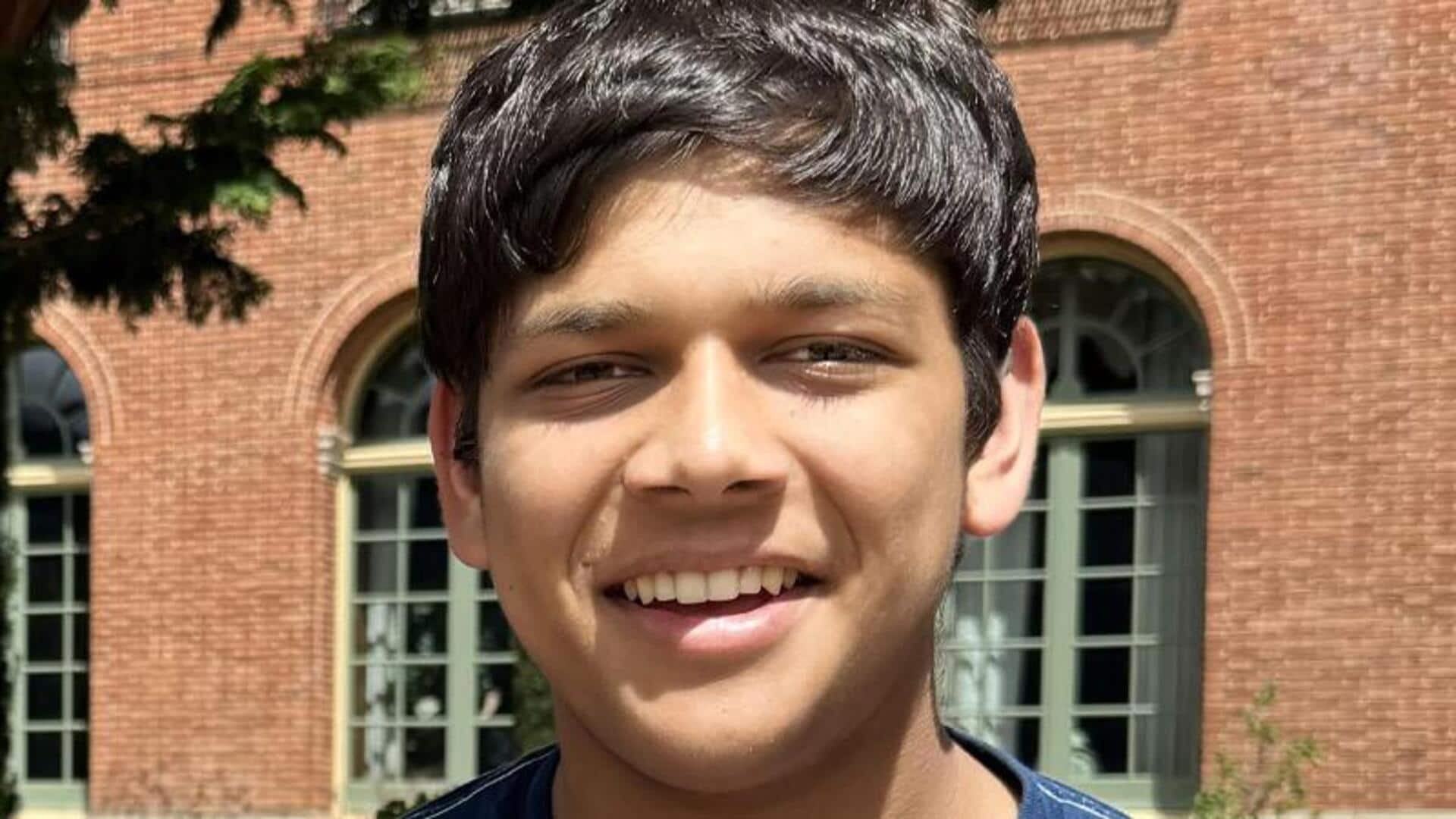 Who's Agastya Goel, the Indian-origin physics prodigy honored by Trump