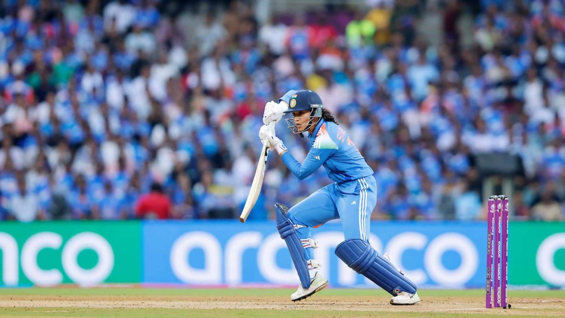 Smriti Mandhana becomes second batter with 4,000 WT20I runs: Stats