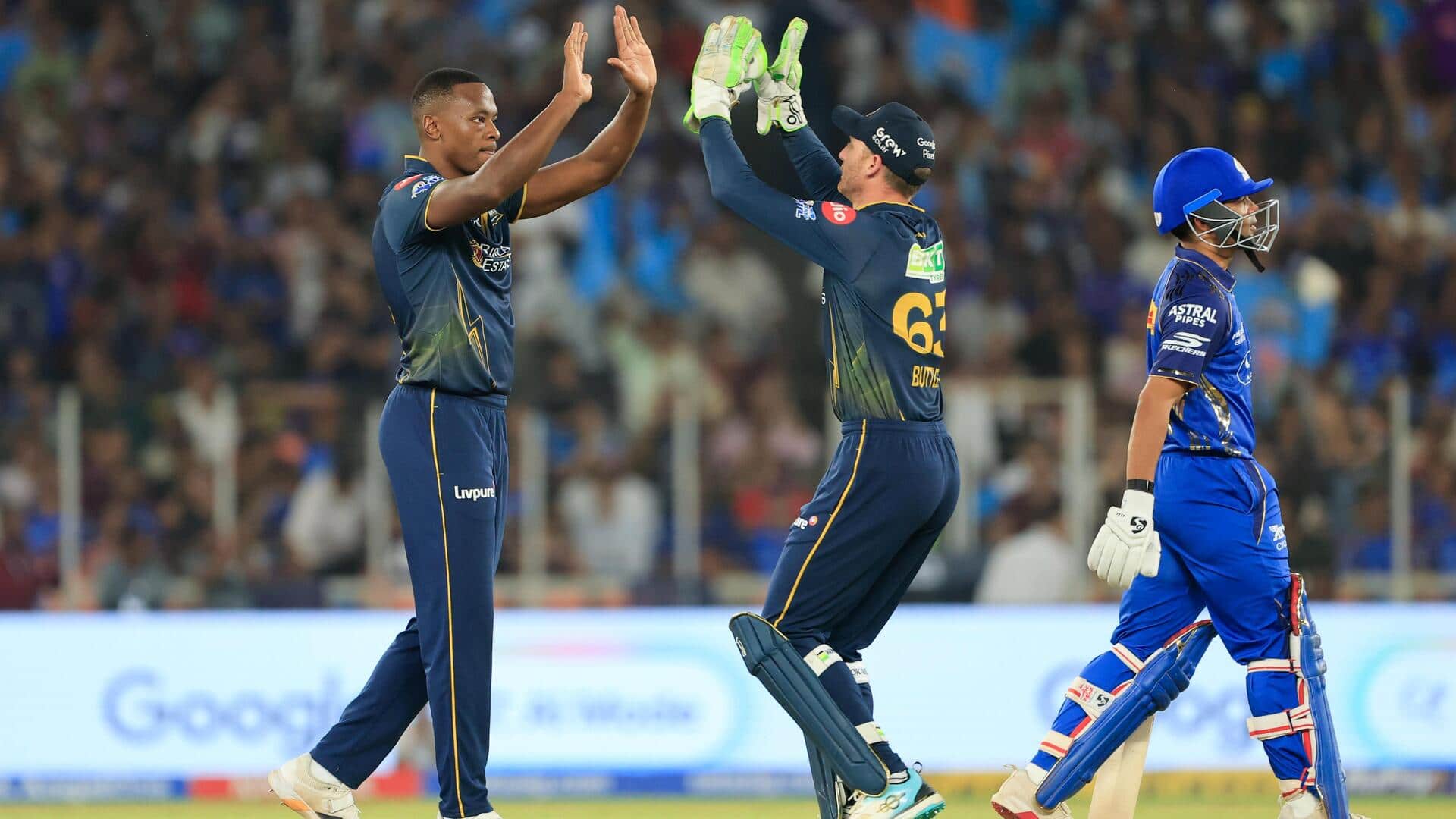 IPL 2026: Kagiso Rabada stuns Mumbai Indians with three-fer