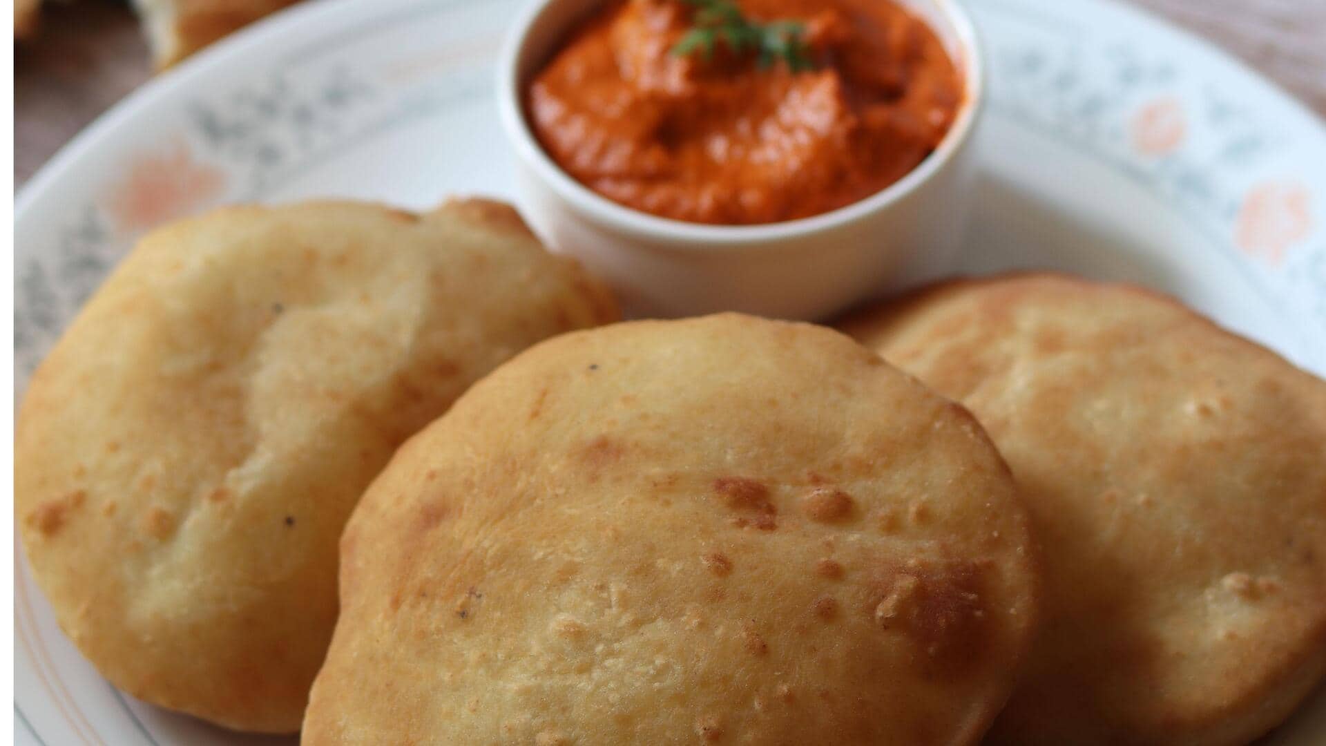 Bedmi puri: The stuffed puri with a spicy twist