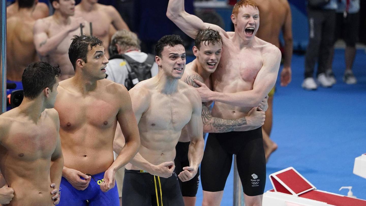 Great Britain clinched eight medals in swimming Great Britain clinched eight medals in swimming