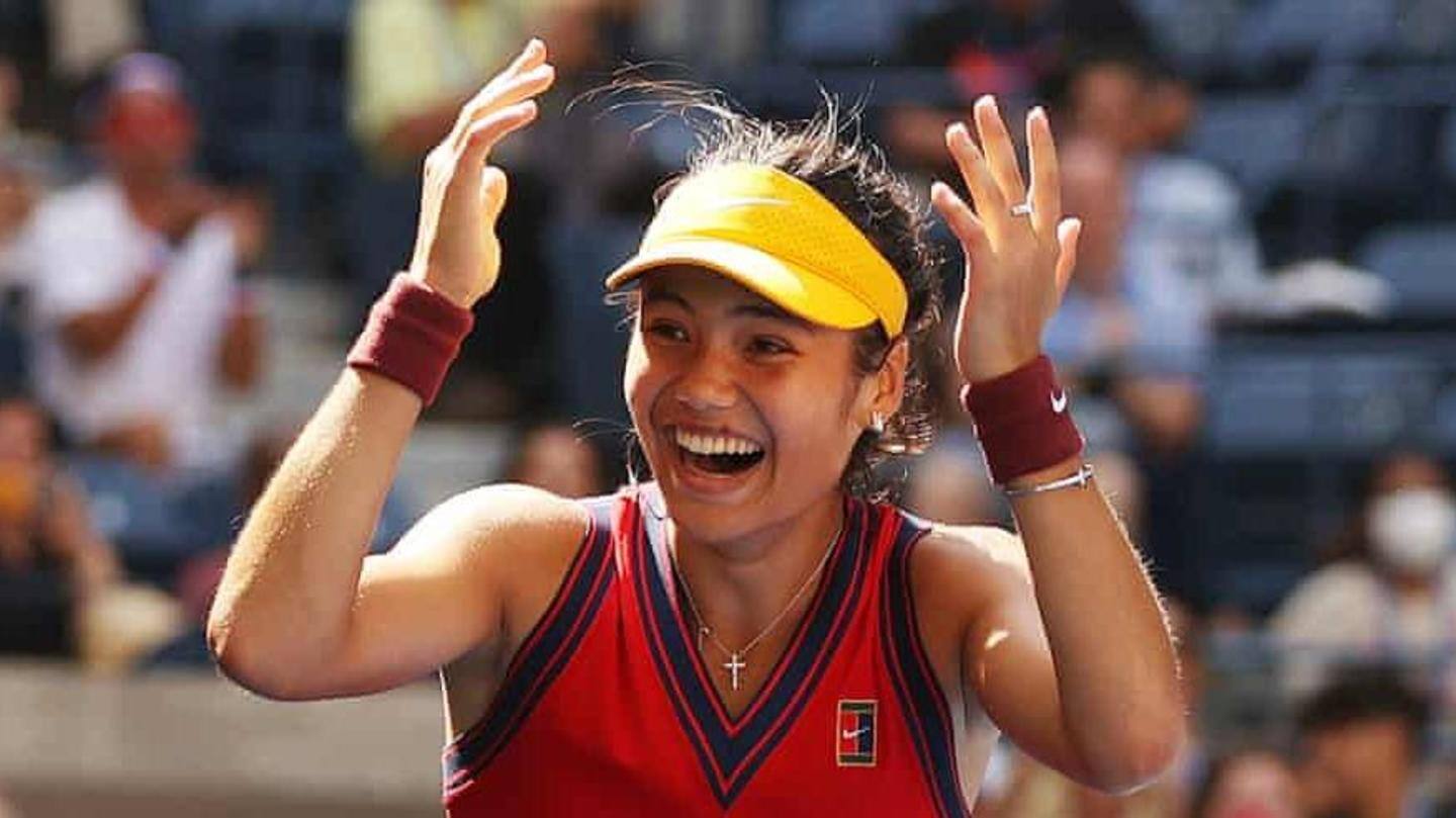Raducanu scripted history by winning the US Open Raducanu scripted history by winning the US Open