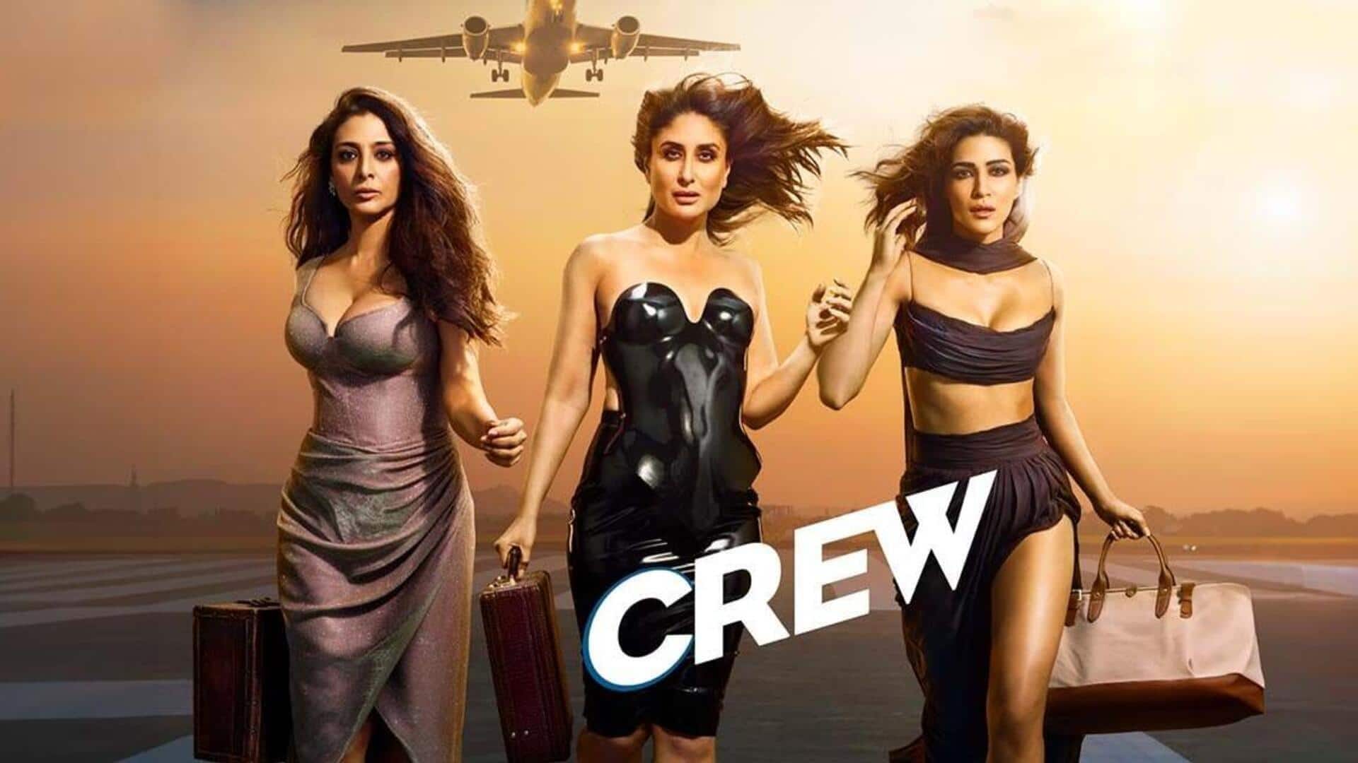 Box office: Tabu-Kareena-Kriti's 'Crew' crosses ₹50cr mark in India