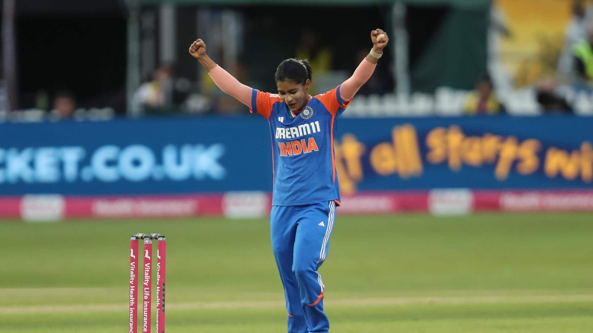 India beat England in Bristol WT20I, take 2-0 lead: Stats