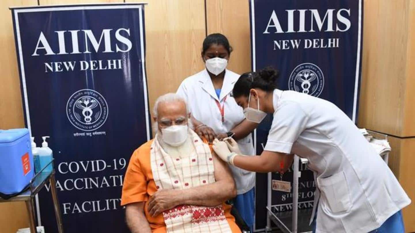 PM Modi gets second dose of coronavirus vaccine