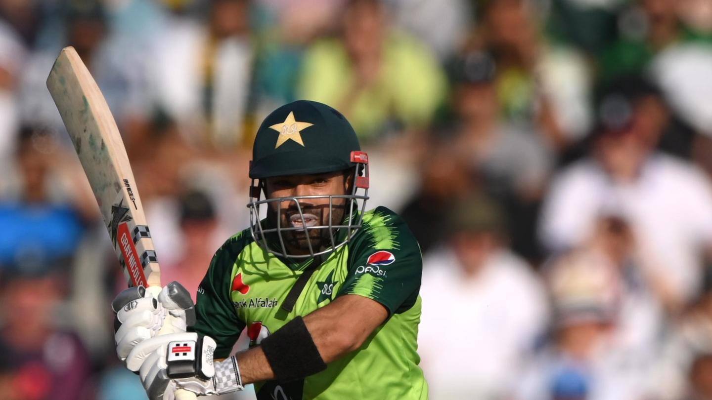 Rizwan becomes second-fastest to 1,000 T20I runs for Pakistan Rizwan becomes second-fastest to 1,000 T20I runs for Pakistan