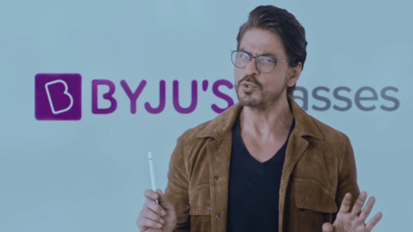 Meanwhile, learning app BYJU's has temporarily paused 'all SRK-related promotions' Meanwhile, learning app BYJU's has temporarily paused 'all SRK-related promotions'