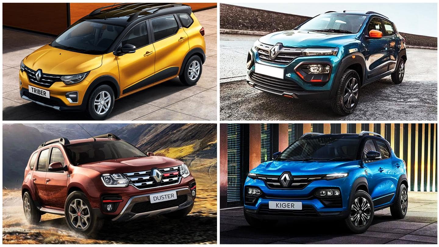 These Renault cars attract discounts worth up to Rs. 1.3L