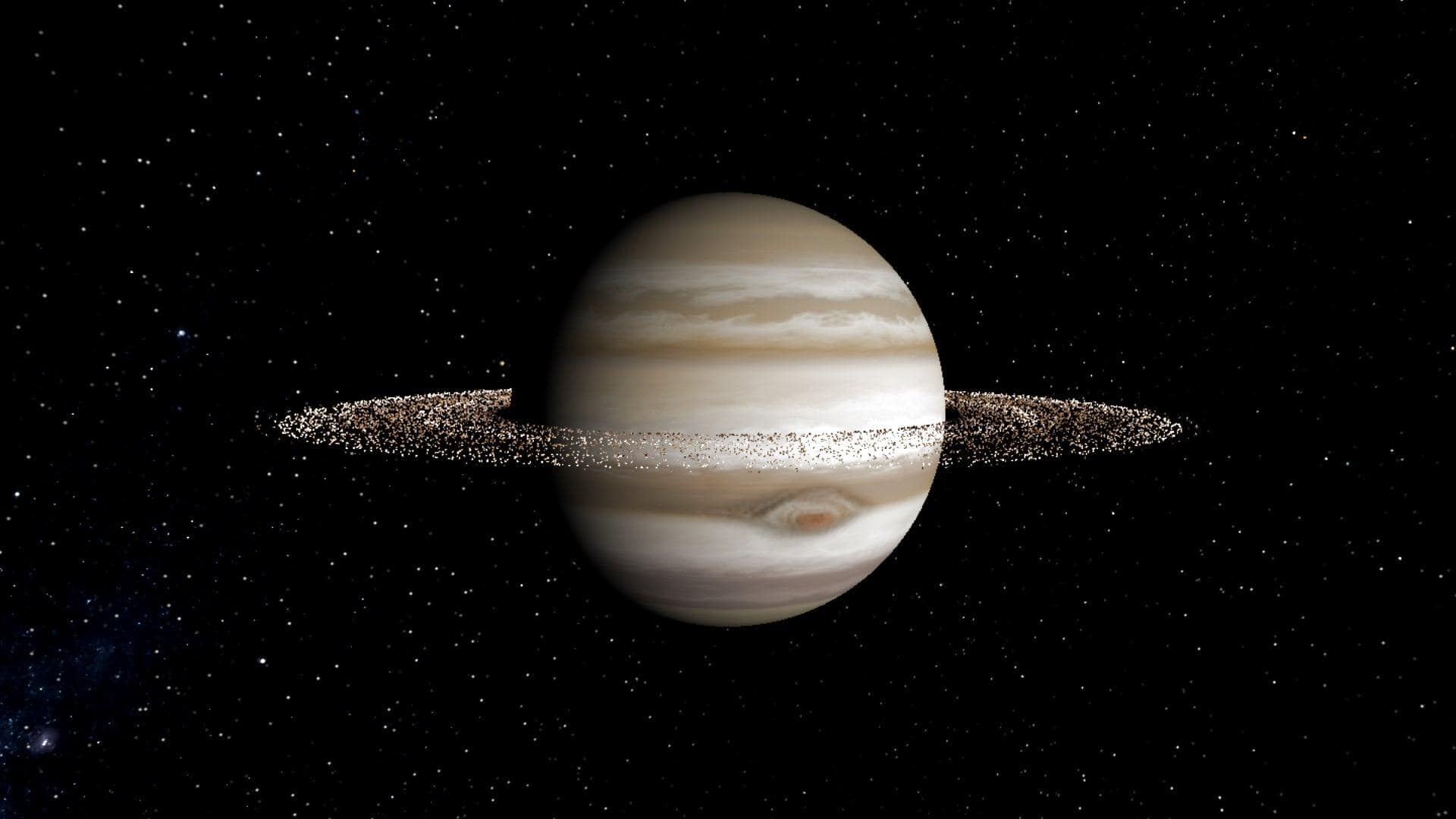 Jupiter was once twice its size. Then it shrank Jupiter was once twice its size. Then it shrank