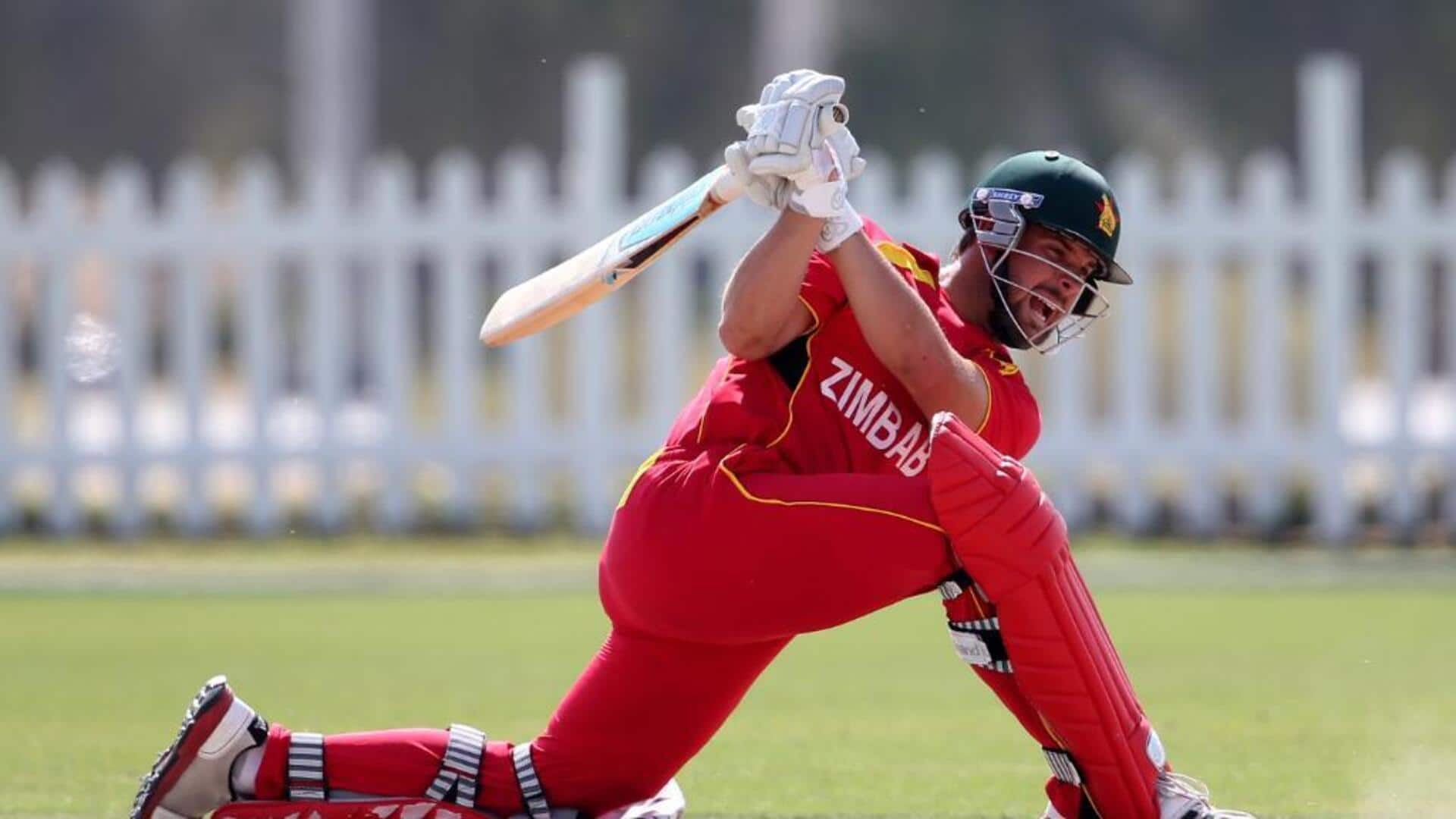 Ryan Burl becomes Zimbabwe's 4th-highest run-scorer in T20Is: Key stats Ryan Burl becomes Zimbabwe's 4th-highest run-scorer in T20Is: Key stats