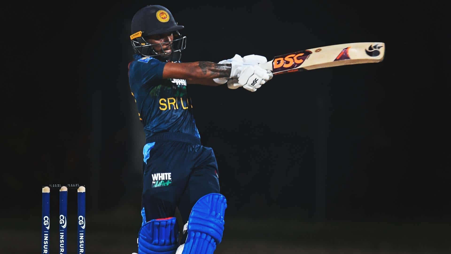 Pathum Nissanka slams his fourth 50-plus score vs Zimbabwe (ODIs)