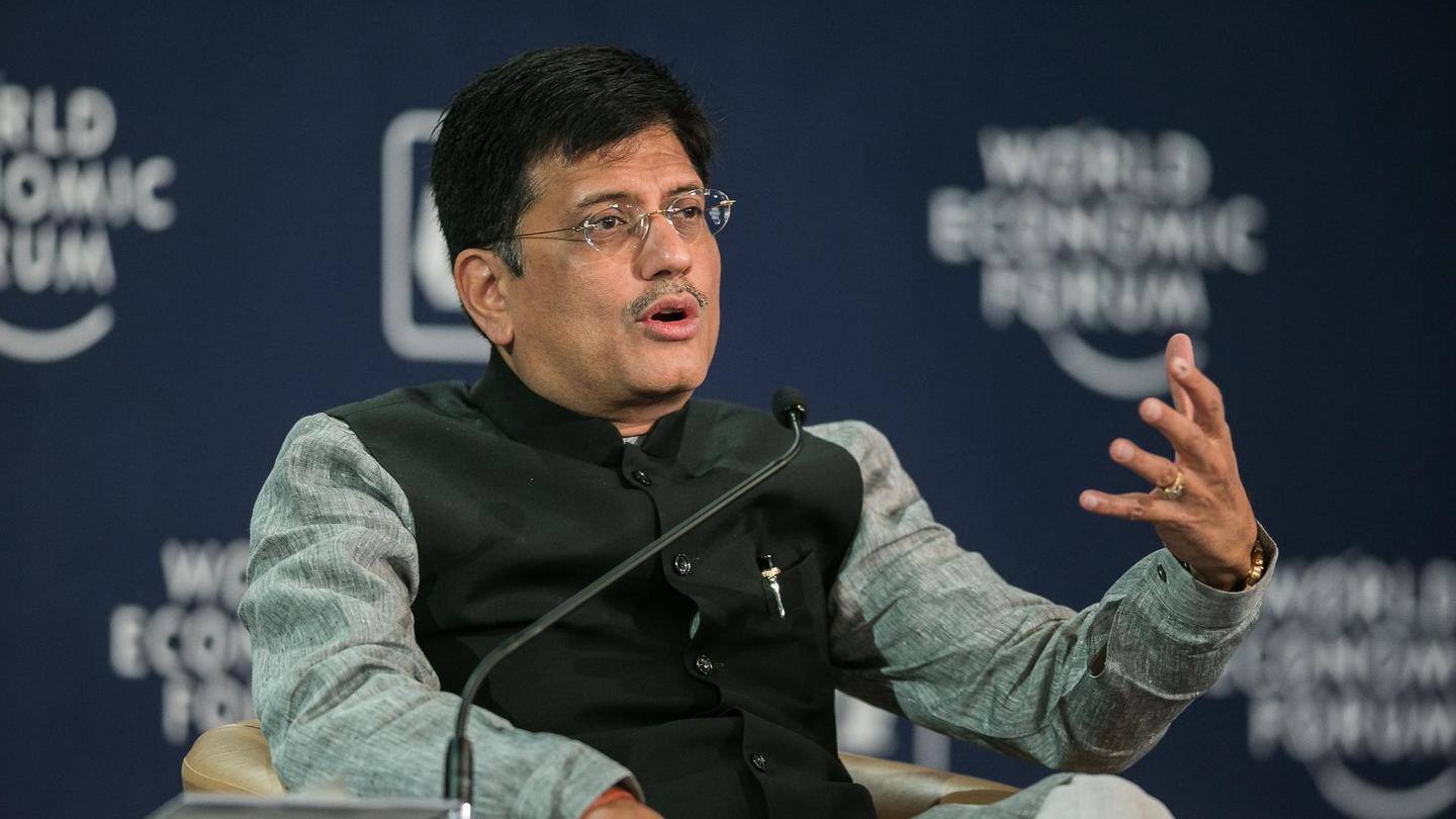 O'Brien insulted whole country: Piyush Goyal O'Brien insulted whole country: Piyush Goyal
