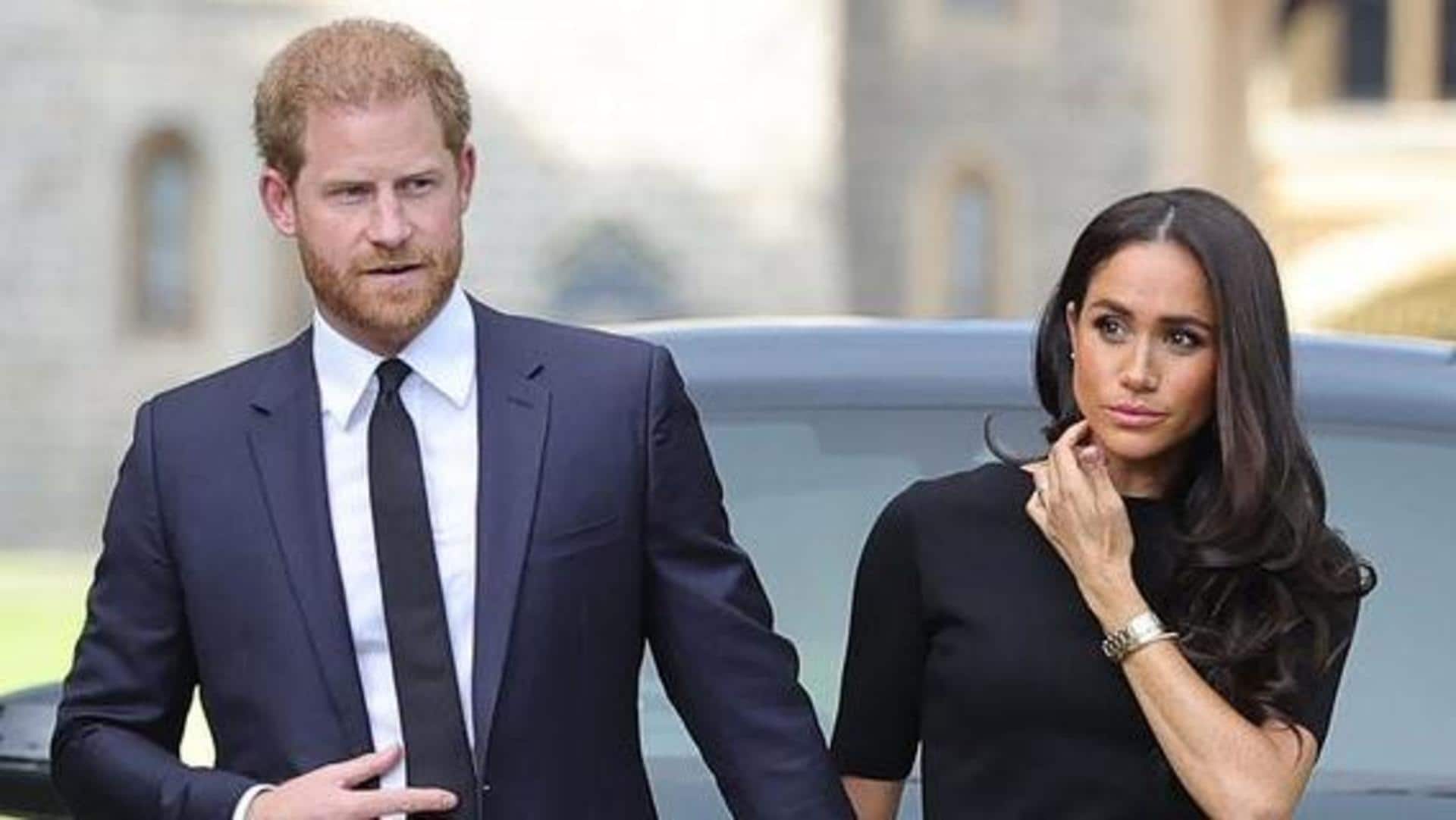 Harry-Meghan's spokesperson slams claims of car chase being PR stunt