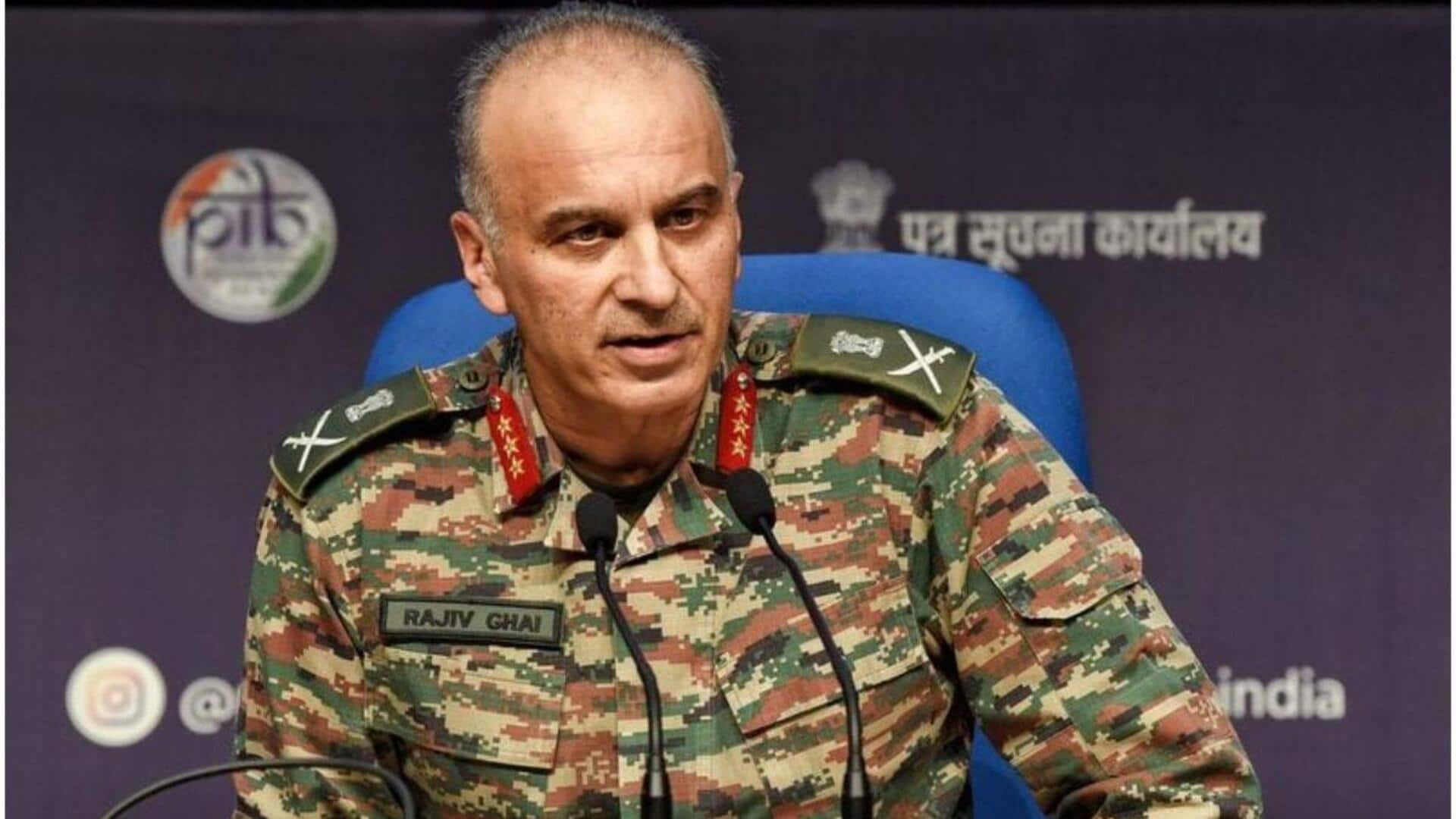 Over 100 Pakistani soldiers killed during 'Operation Sindoor': Army DGMO