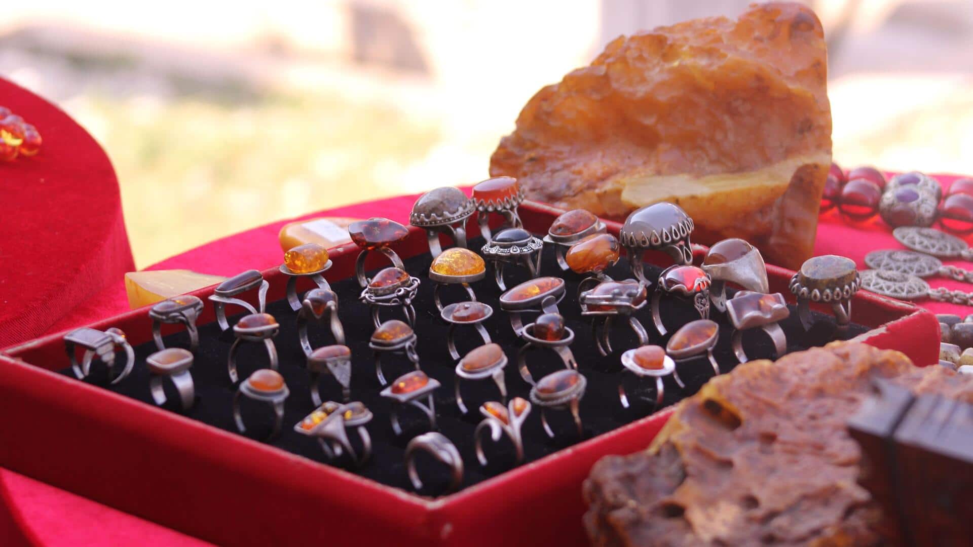 The story behind Polish amber jewelry