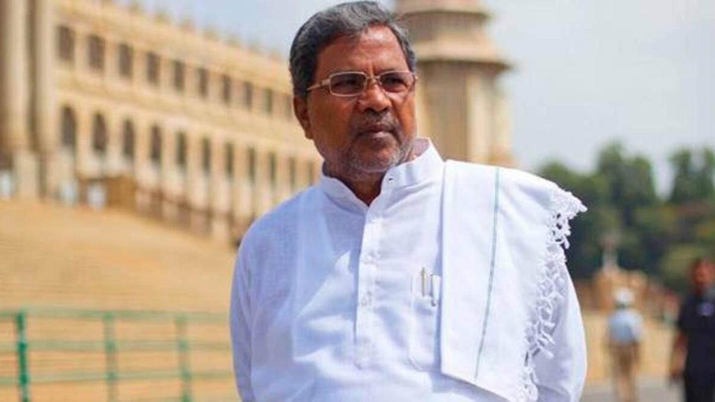 Siddaramaiah questions police's behavior Siddaramaiah questions police's behavior
