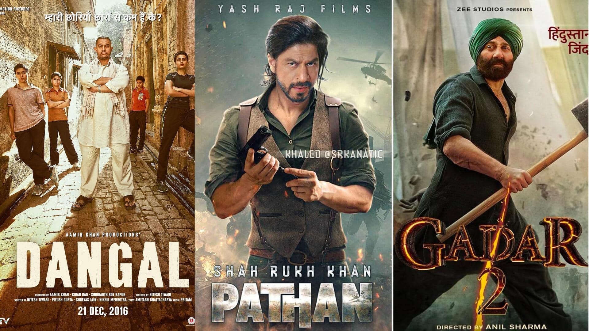 #Gadar2 enters Rs. 300cr club: Fastest films to achieve feat