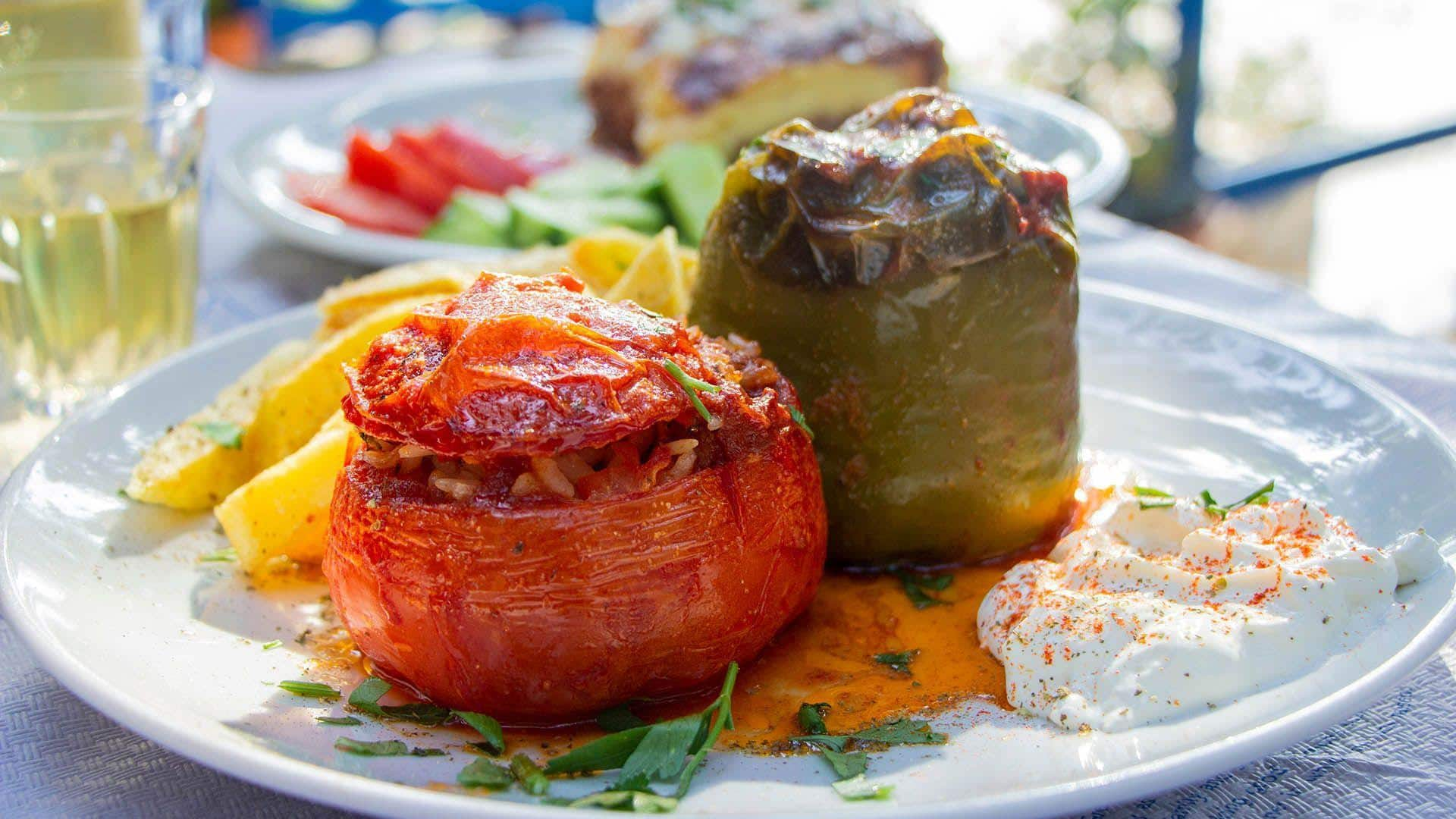 Yemista recipe: Savor this Greek stuffed tomato dish 