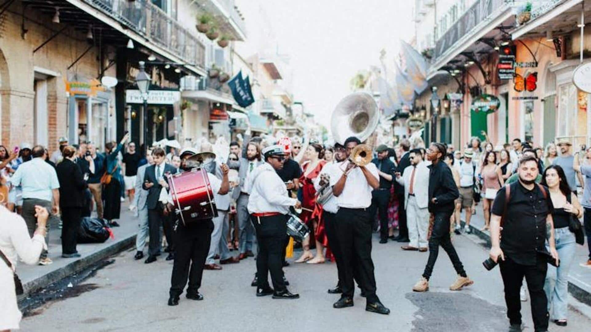 Unique street performances in New Orleans