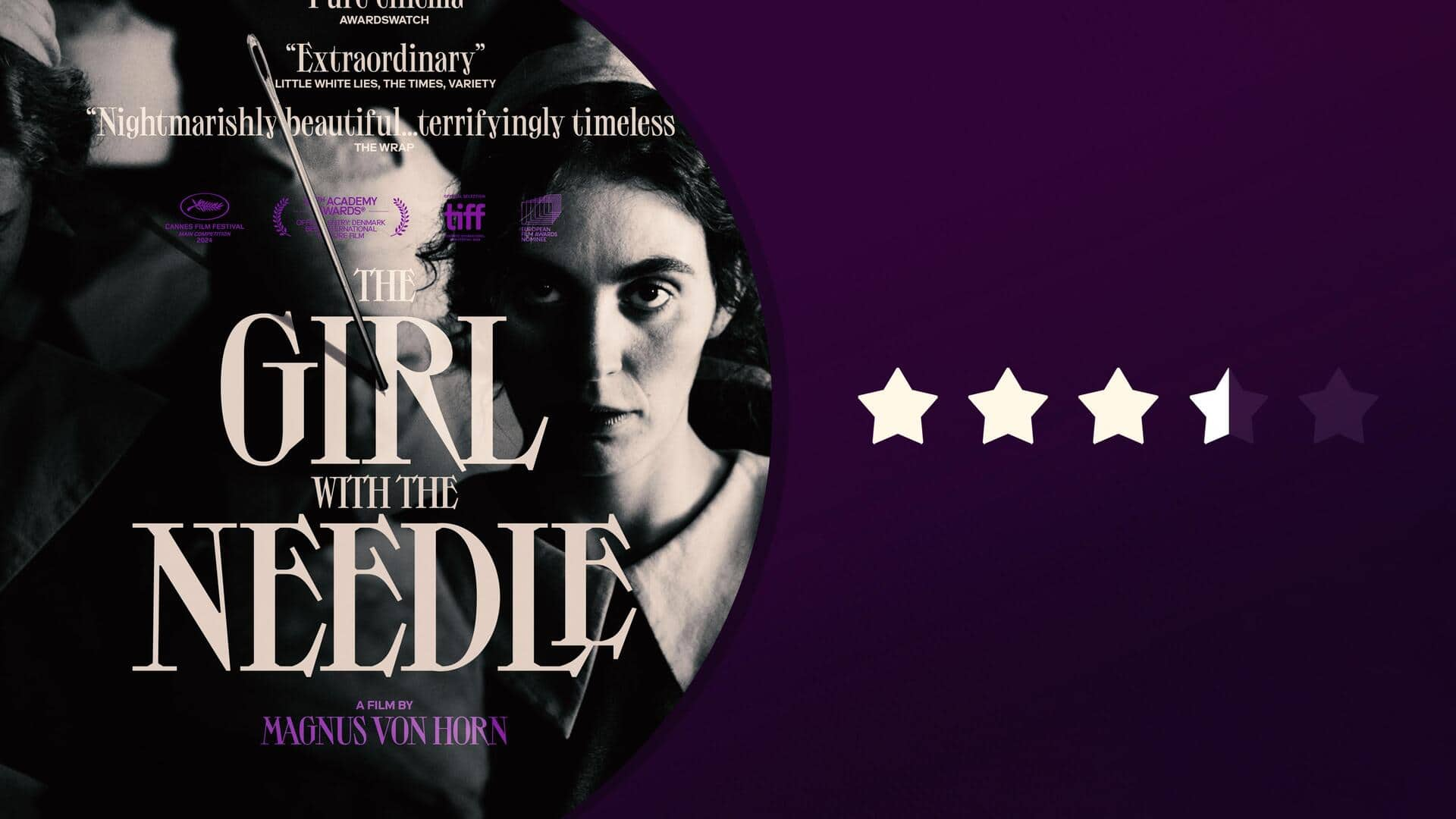 'The Girl with the Needle' review: Haunting, well-acted, and artistic