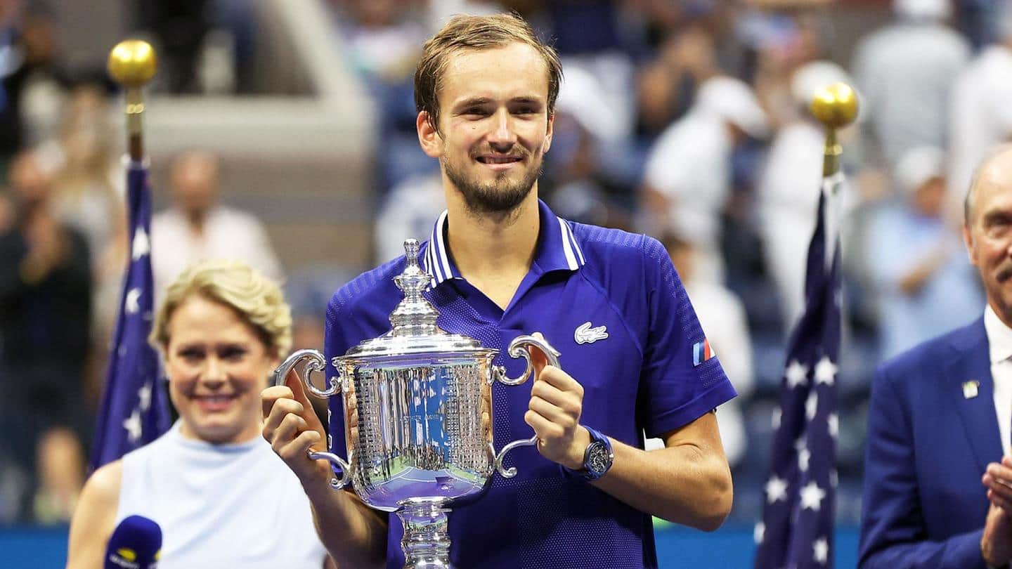 Daniil Medvedev stuns Djokovic, wins 2021 US Open: Records broken