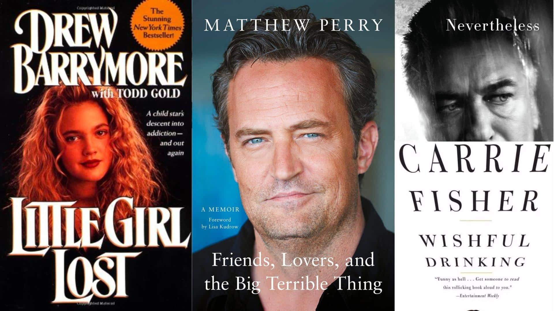 Matthew Perry to Drew Barrymore: Compilation of celebrity addiction-recovery memoirs