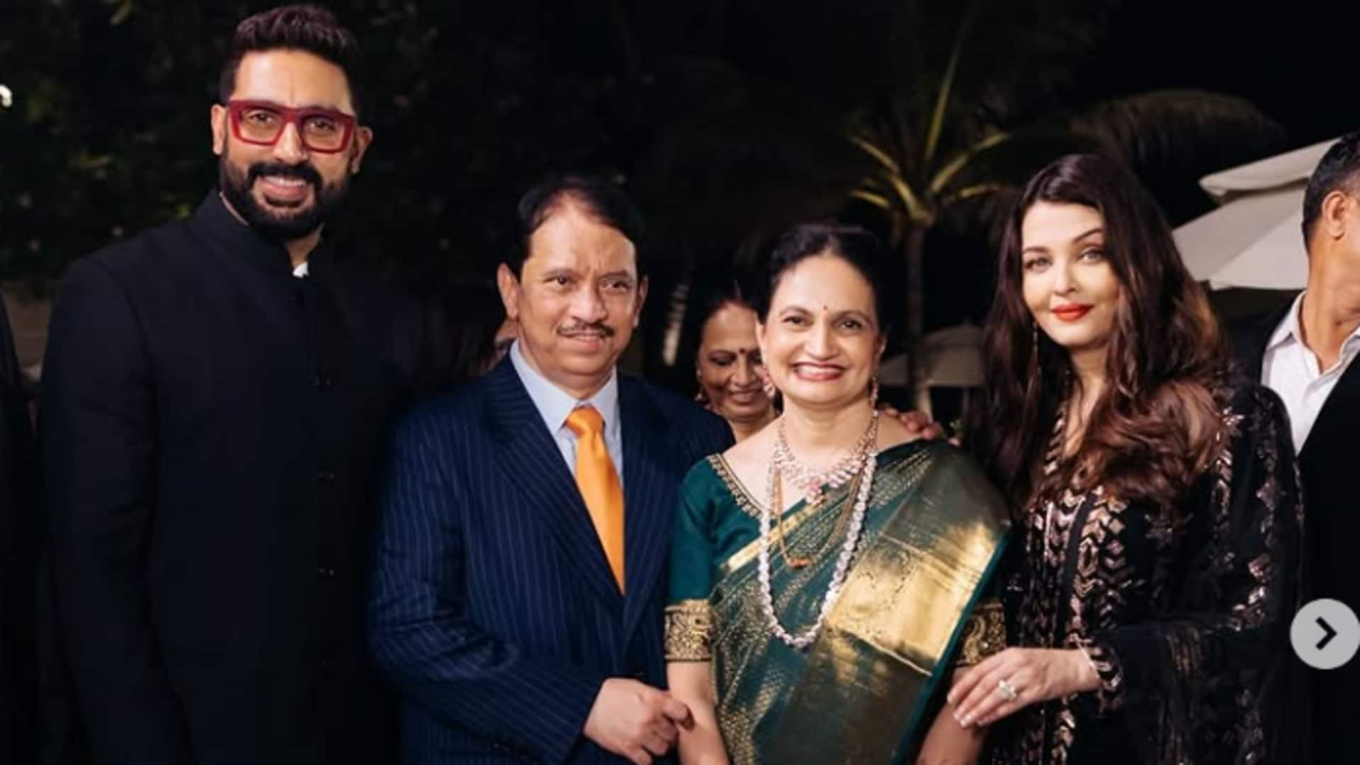 Abhishek-Aishwarya attend Mumbai wedding together, photos go viral