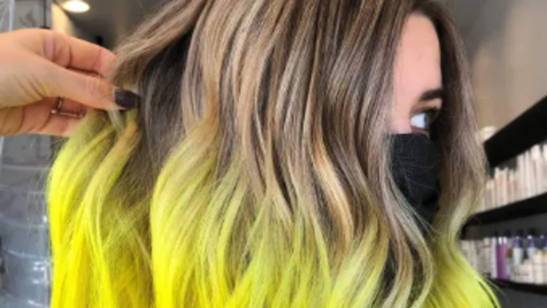 Dandelion yellow hues: Sunshine hair color trends