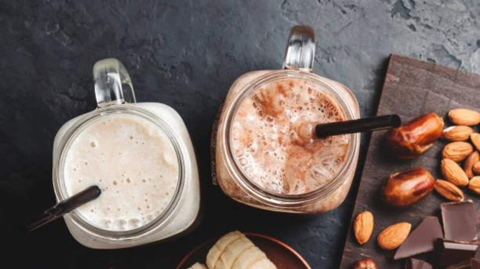 Healthy breakfasts: Almond-laden date smoothies Healthy breakfasts: Almond-laden date smoothies