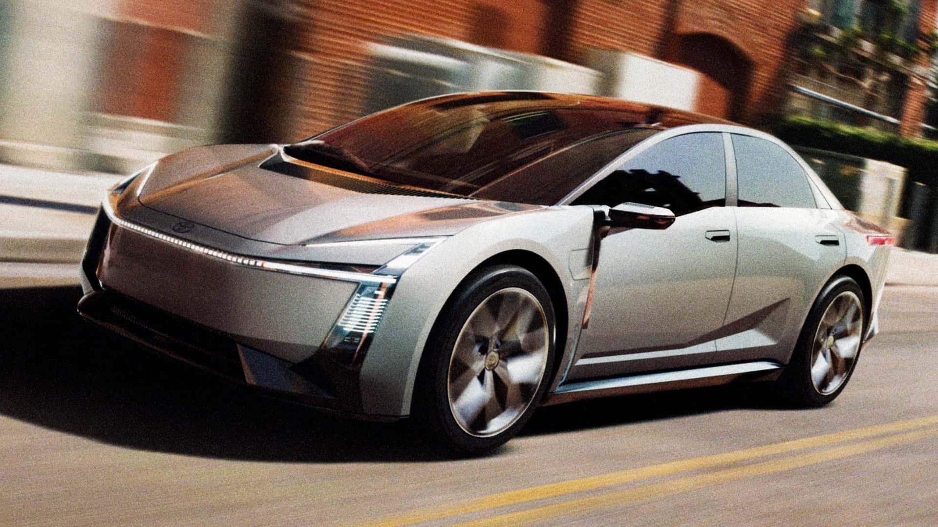 Toyota Corolla concept arrives as a stunning electric vehicle