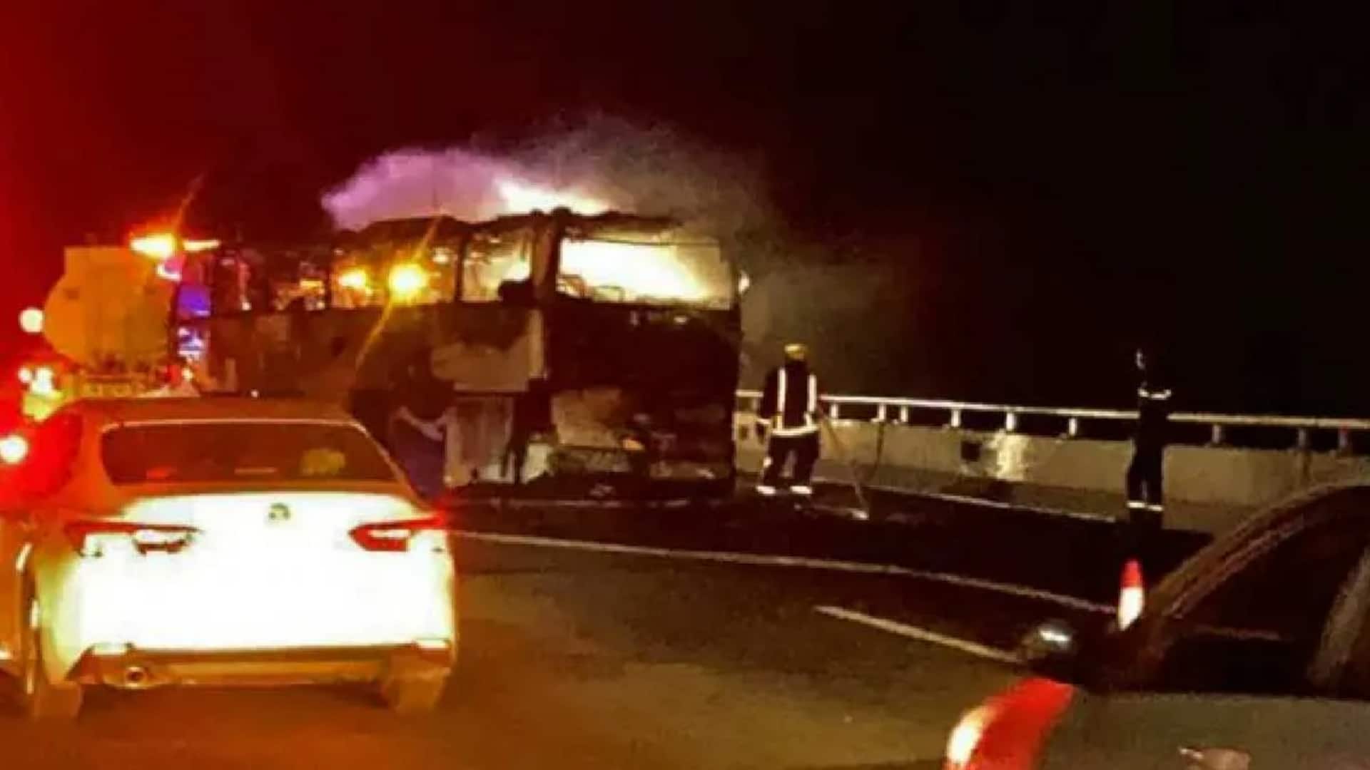 'Saw bus...can't bear the pain': Eyewitness on Saudi bus crash