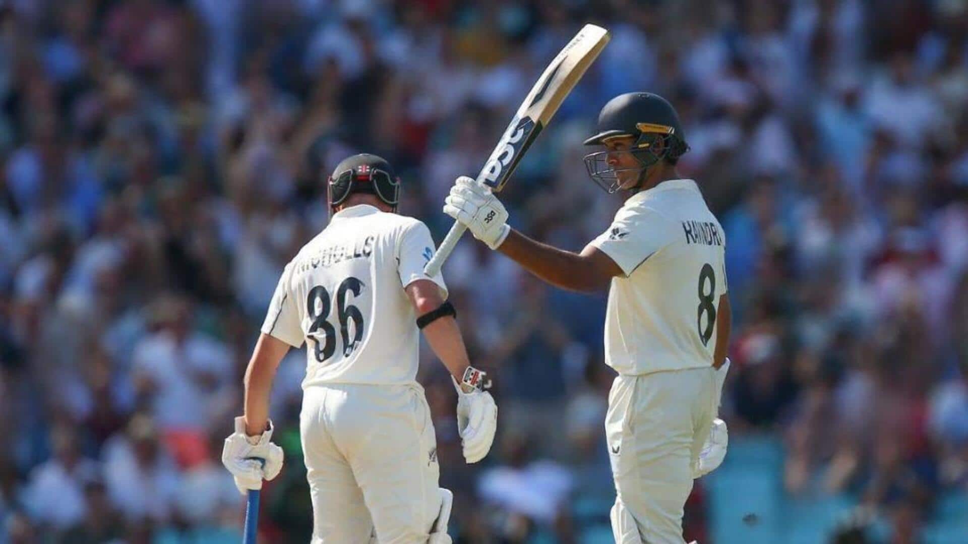 Oval Test, Rachin Ravindra shines with 76 versus England: Stats