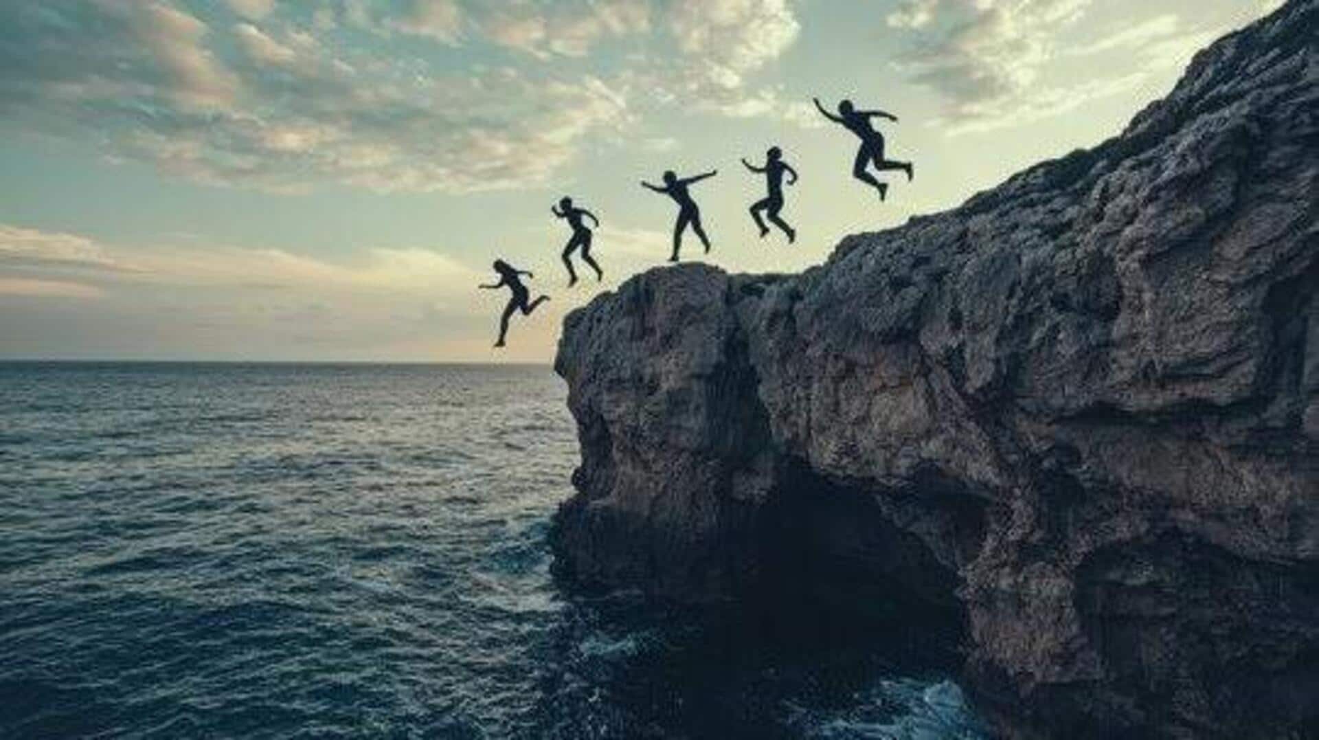 How to experience cliff diving in Mozambique 