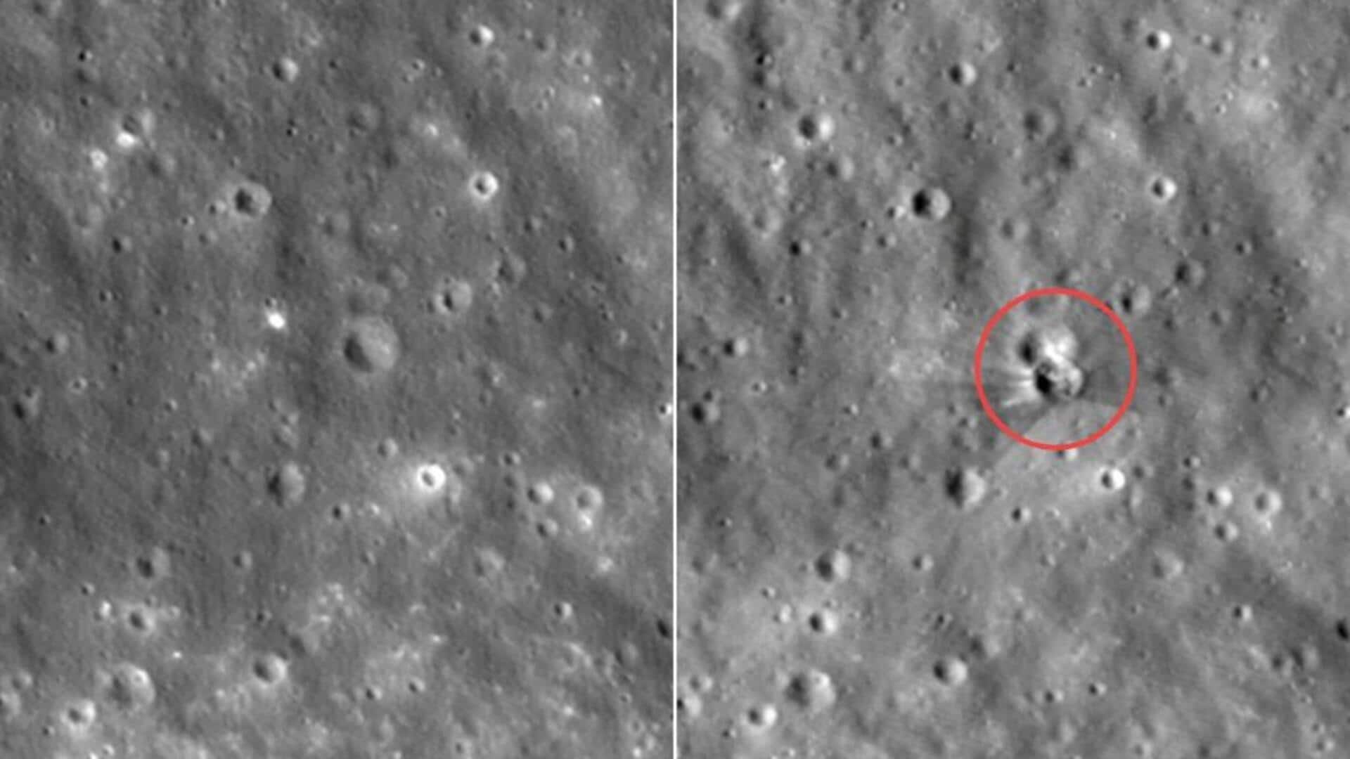 This is where SpaceX's rocket crashed into Moon