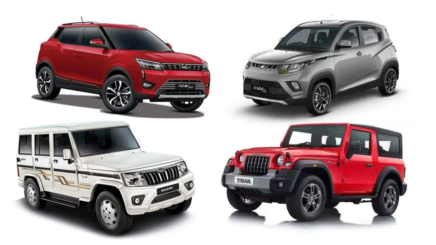 Mahindra to introduce nine new cars in India by 2026