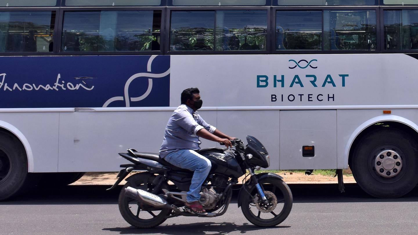 Bharat Biotech also highlighted its 'large portfolio' Bharat Biotech also highlighted its 'large portfolio'