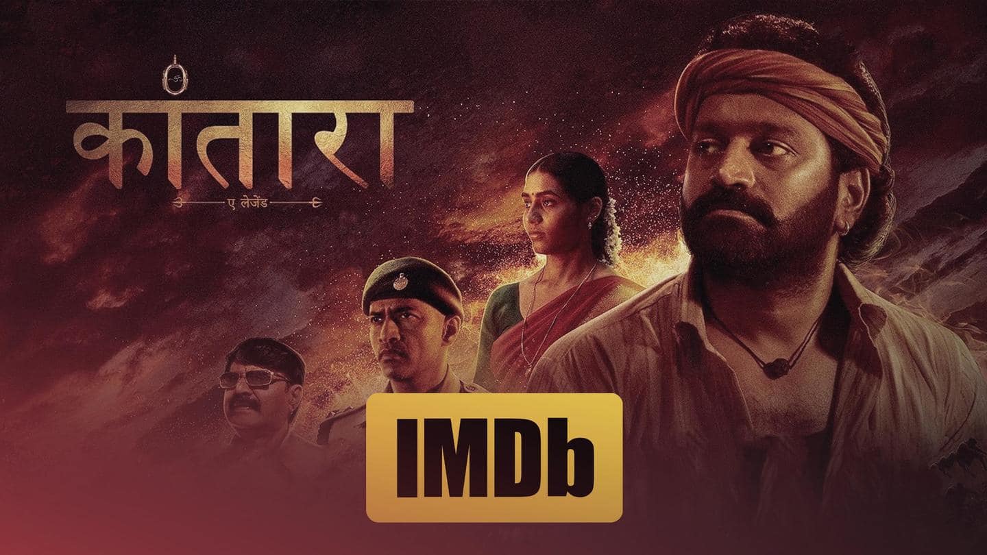 Rishab Shetty's 'Kantara' becomes highest-rated Indian movie on IMDb