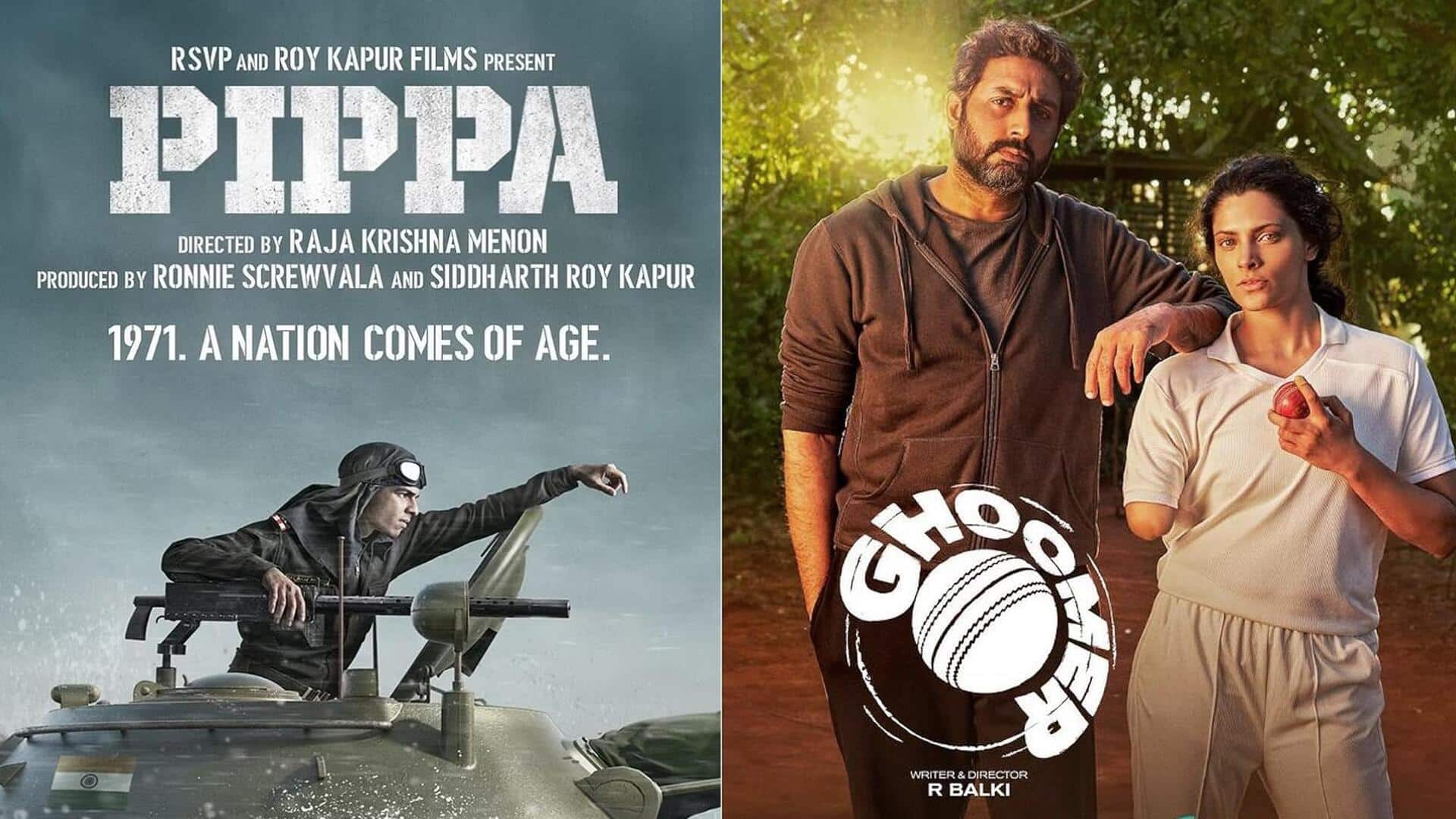 Titles to stream on OTT: 'Pippa,' 'The Killer,' 'Ghoomer'