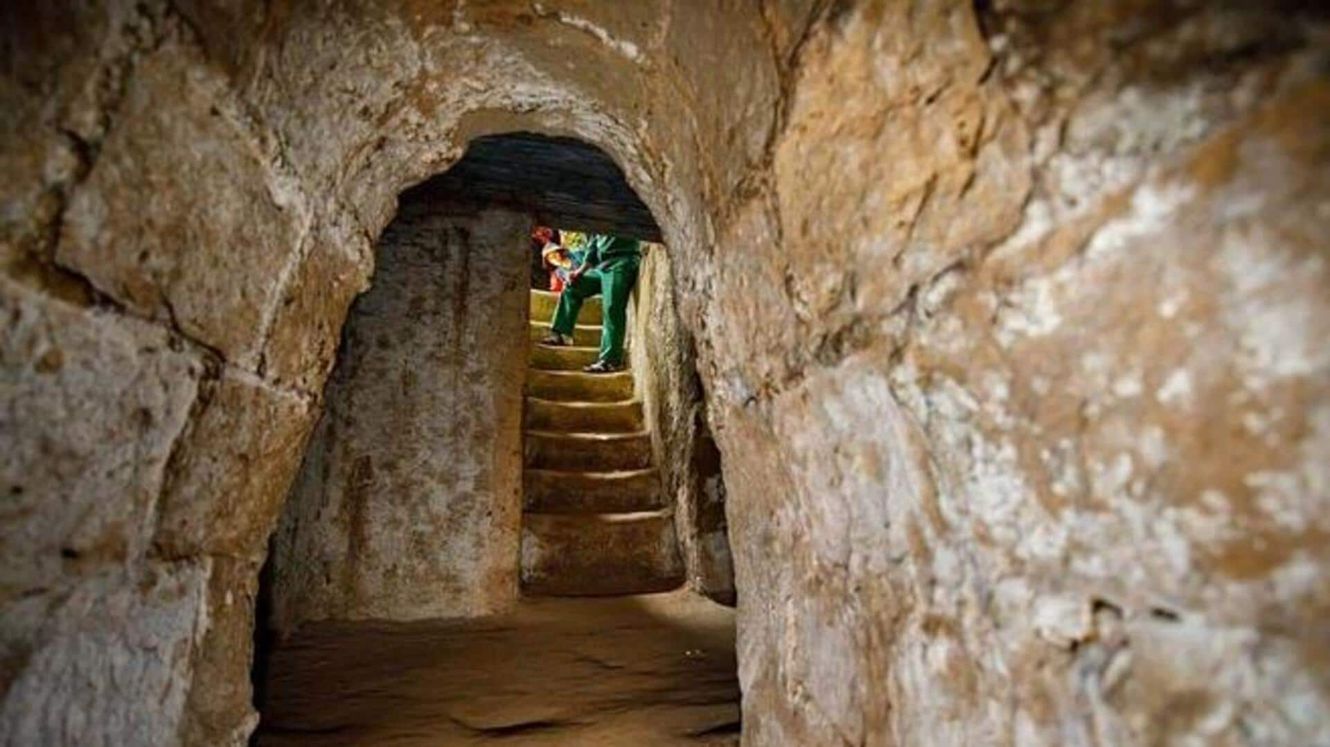 Delve into Vietnam's historical Cu Chi Tunnels