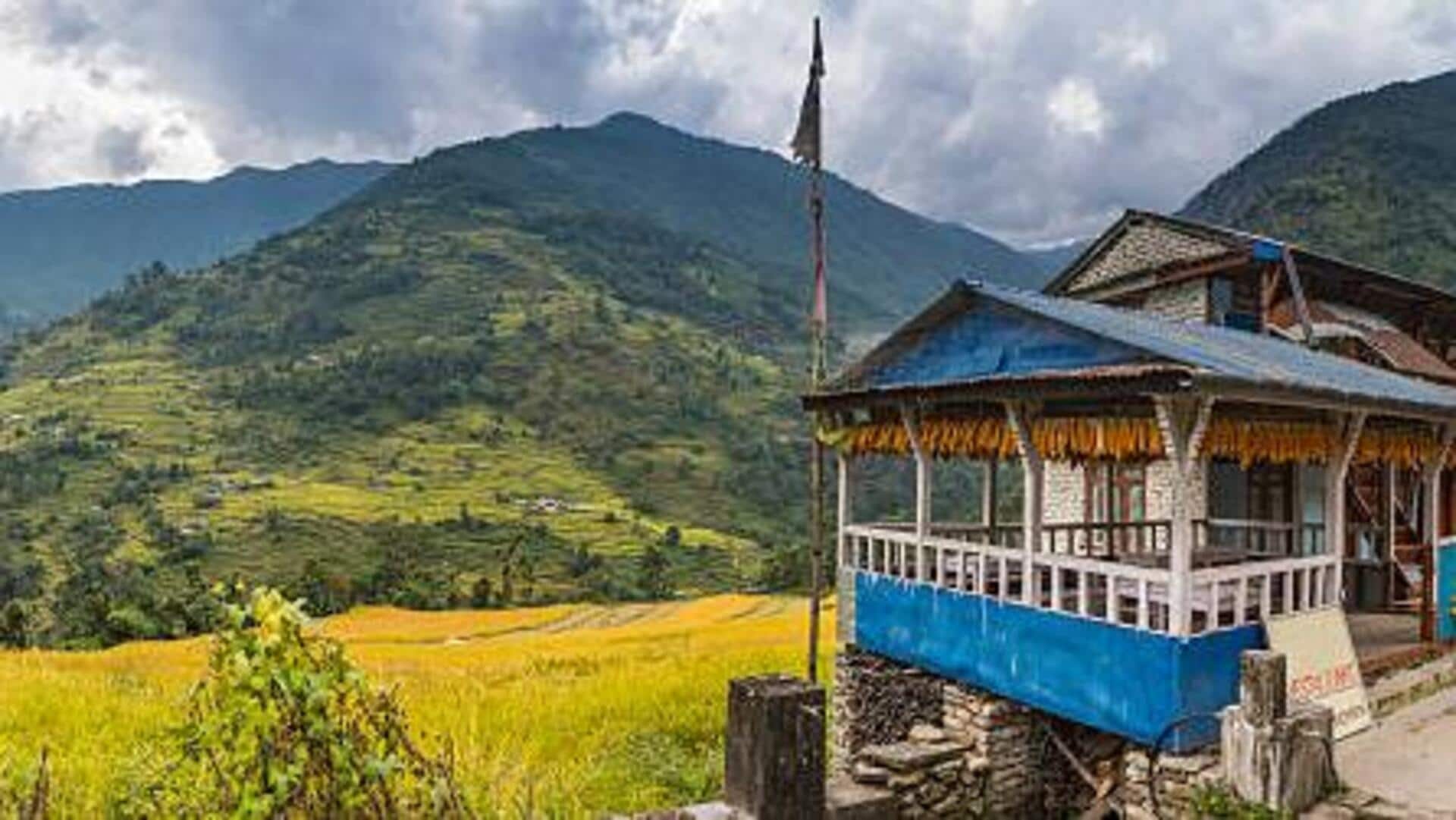 When in Himalayas, live in cozy rural homestays When in Himalayas, live in cozy rural homestays