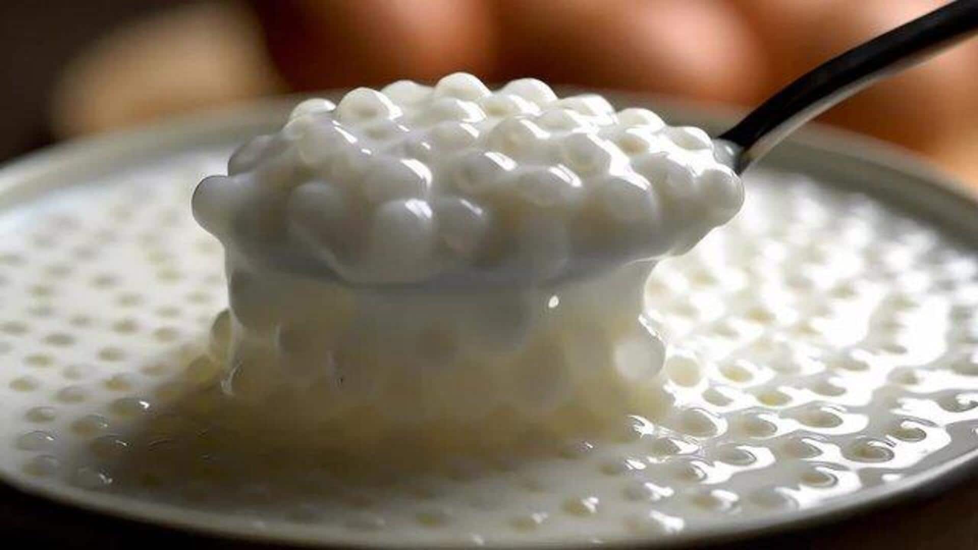 Healthy breakfasts: 5-minute coconut tapioca pearls