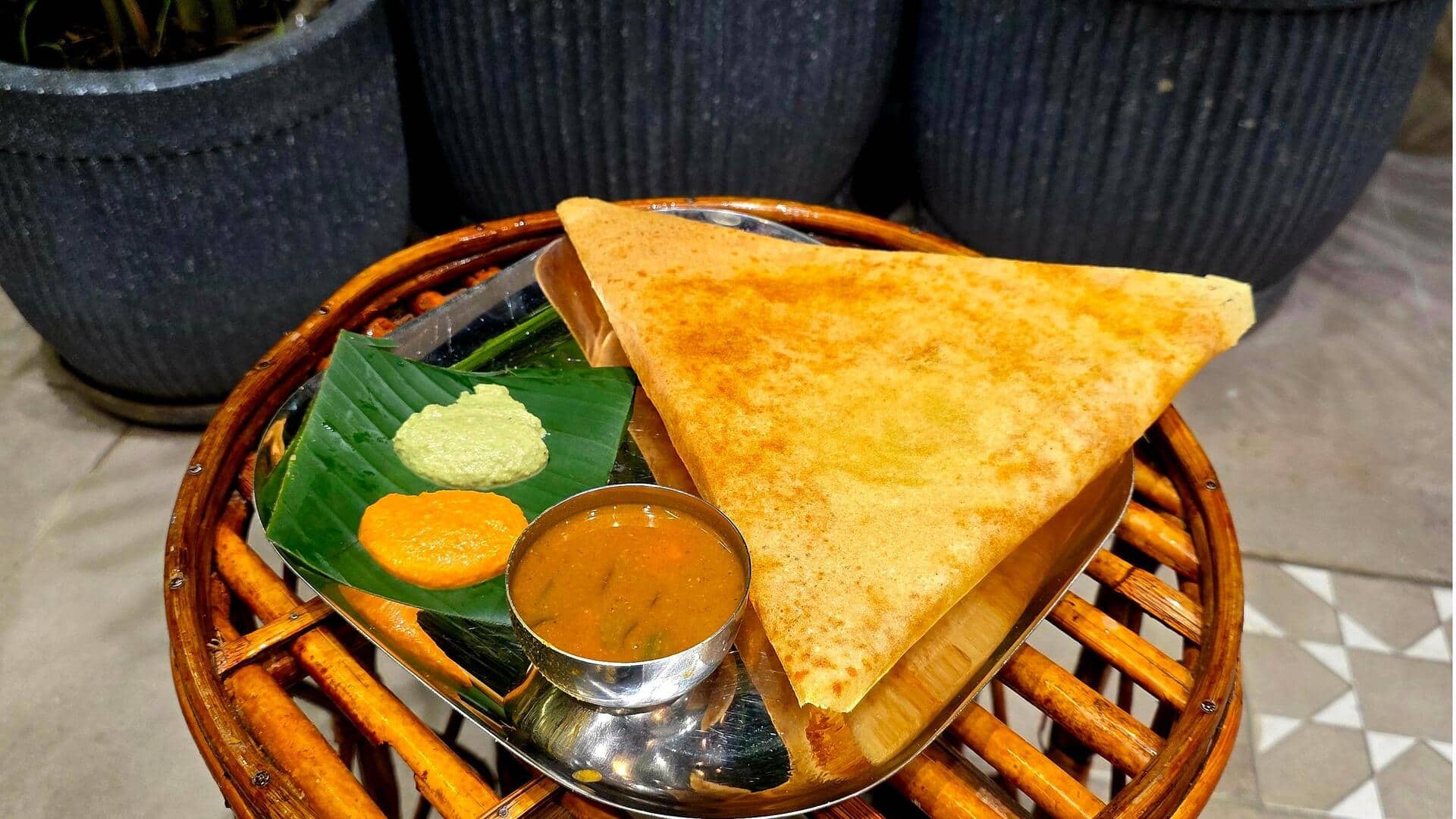 Try these different fillings for a tasty dosa