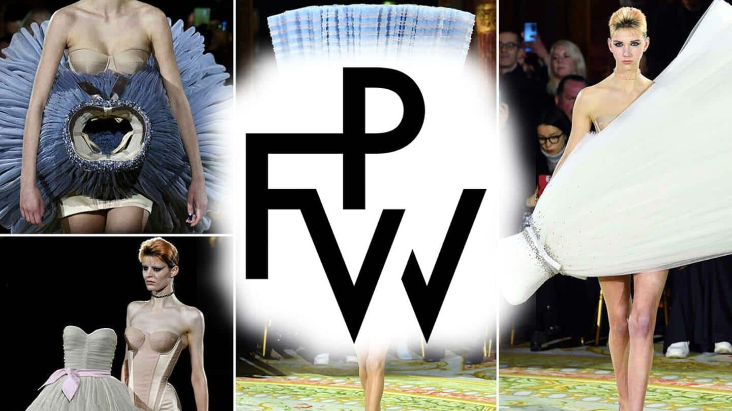 Viktor & Rolf turned fashion upside-down at Paris Fashion Week