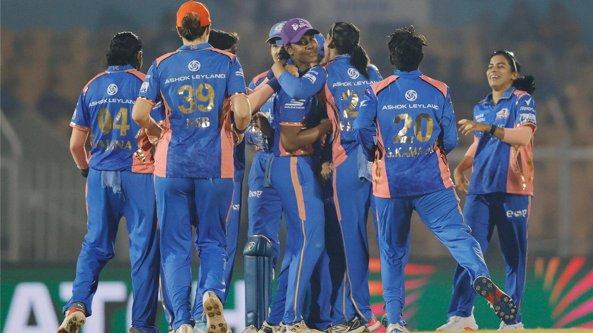 Presenting Mumbai Indians' highest team totals in WPL